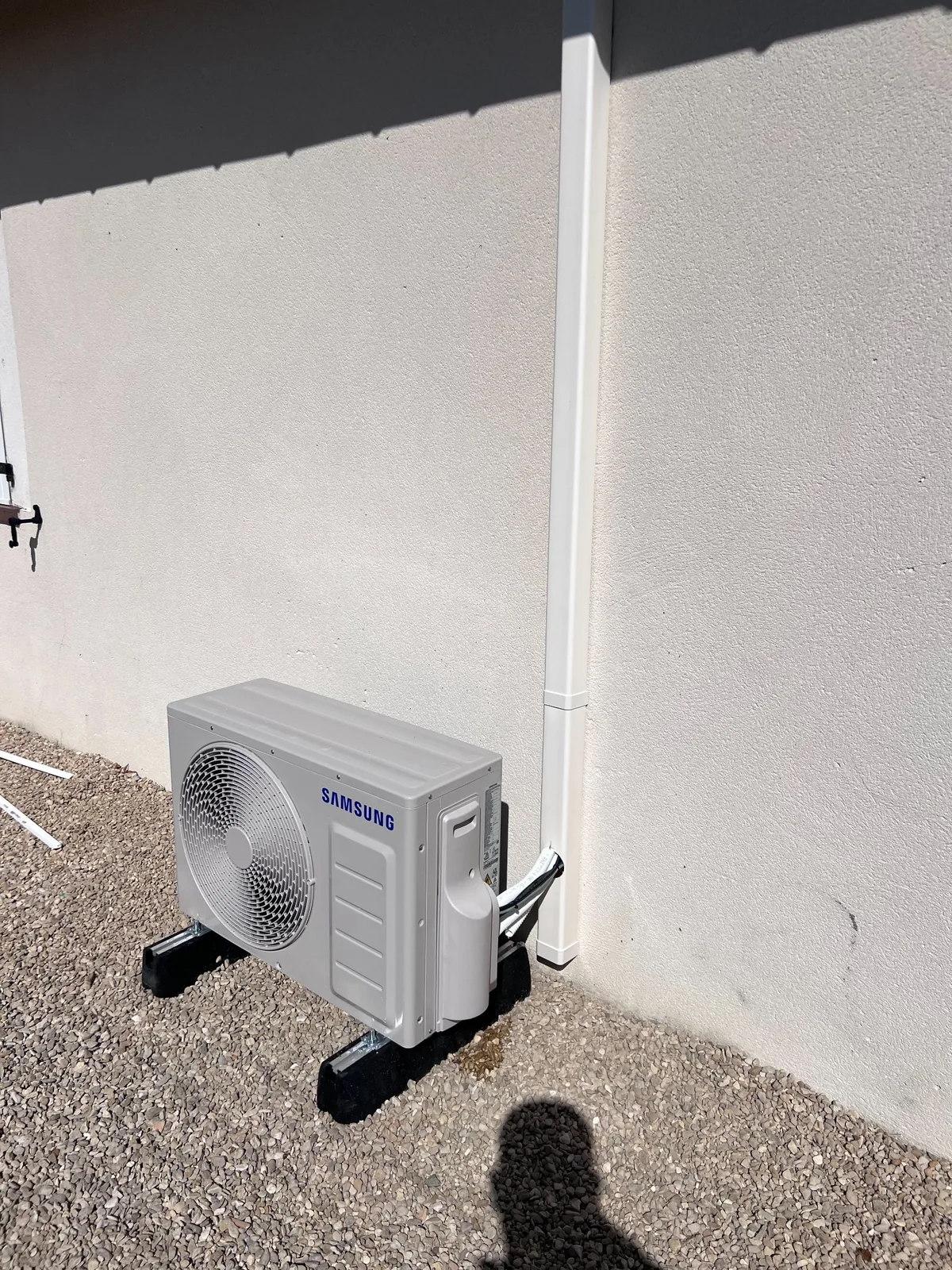 Chantier 1 — mono-split (unité extérieure)